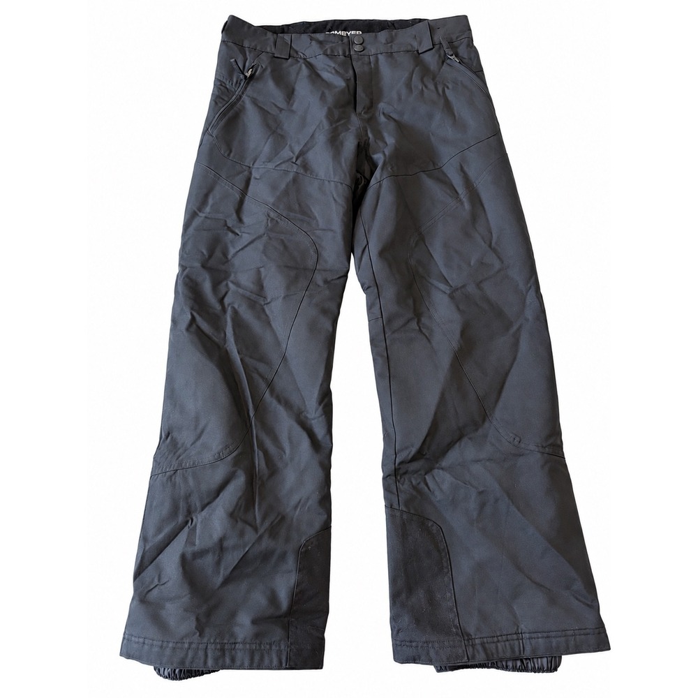Obermeyer Mens Black Insulated Ski Snowboard Pants Teen XL Eased Fit